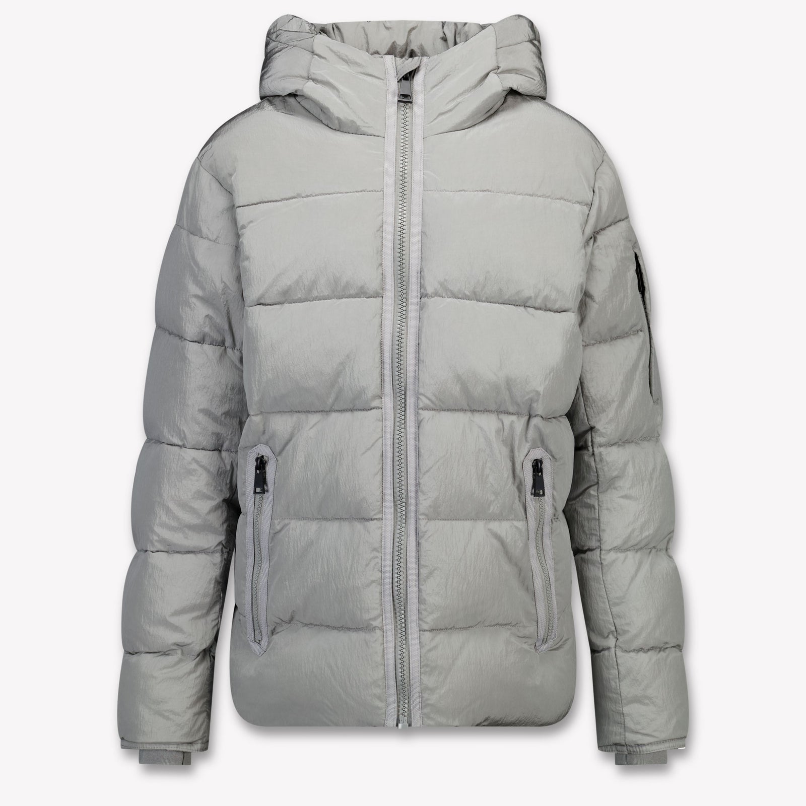 Airforce Kids Boys Winter Jacket  Light Gray