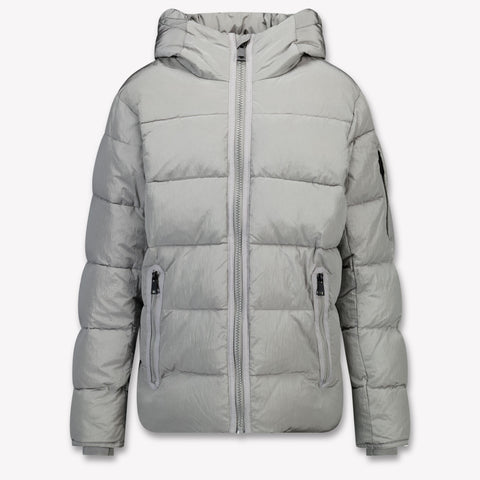 Airforce Kids Boys Winter Jacket  Light Gray