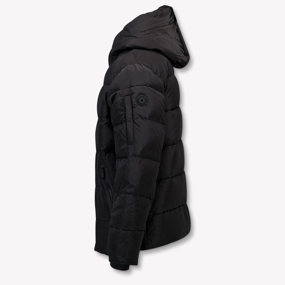 Airforce Enfant Garçons Veste d'hiver Noir
