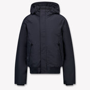 Airforce Kinder Jungen Winterjacke Marineblau