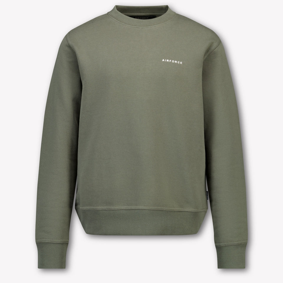Airforce Kids Boys Sweater  Army
