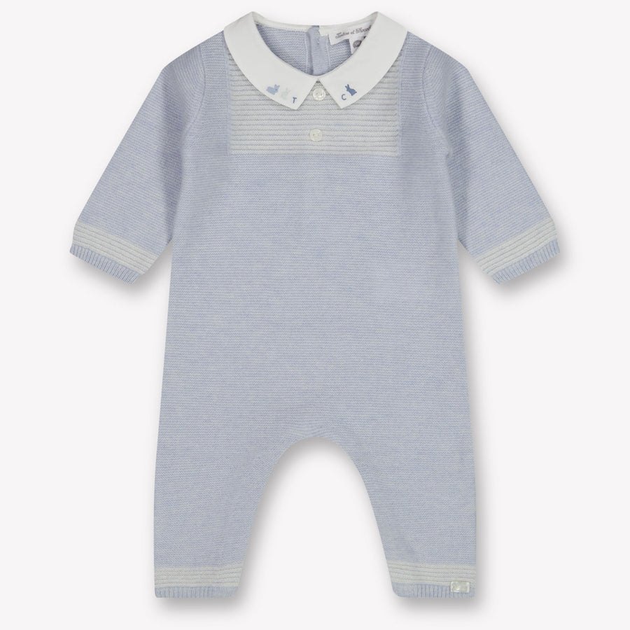 Tartine et Chocolat baby Ragazzi Tuta in scatola Azzurro