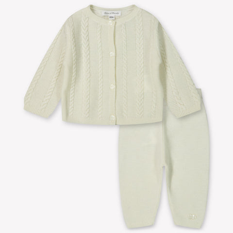 Tartine et Chocolat baby Unisex Tuta in scatola Off White