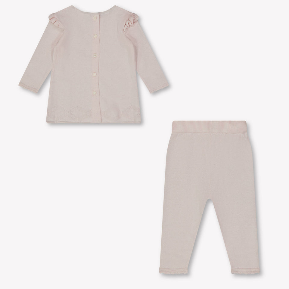 Tartine et Chocolat baby Ragazze Tuta in scatola Rosa Chiaro