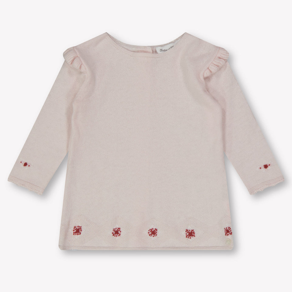 Tartine et Chocolat baby Ragazze Tuta in scatola Rosa Chiaro