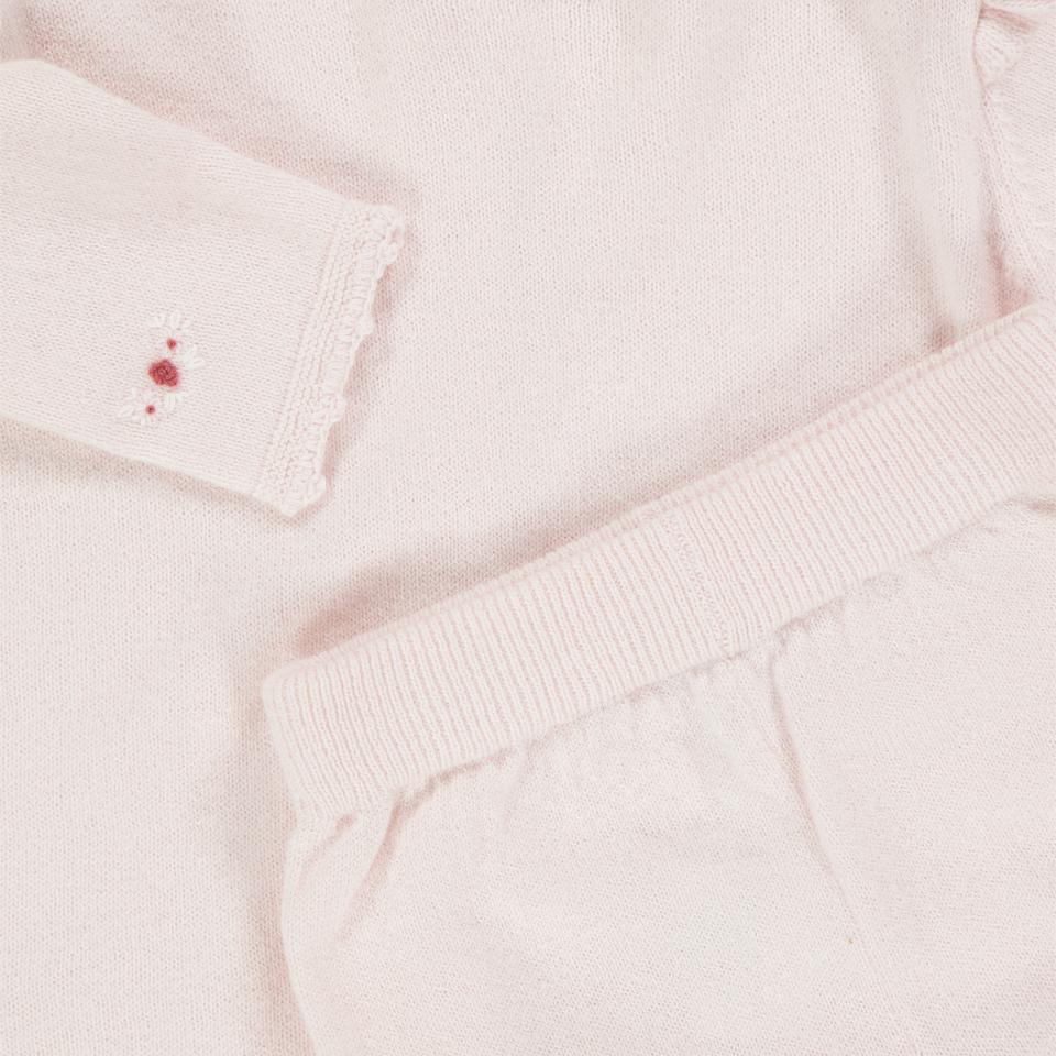 Tartine et Chocolat baby Ragazze Tuta in scatola Rosa Chiaro