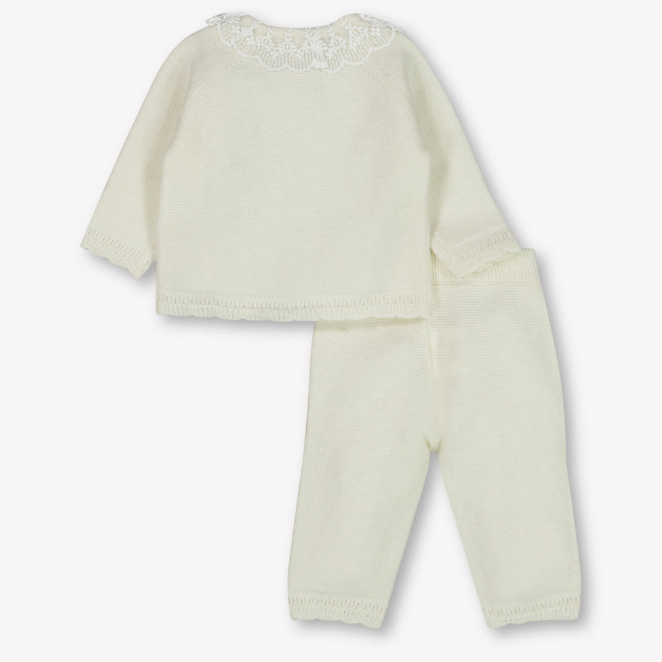 Tartine et Chocolat baby Ragazze Tuta in scatola Off White