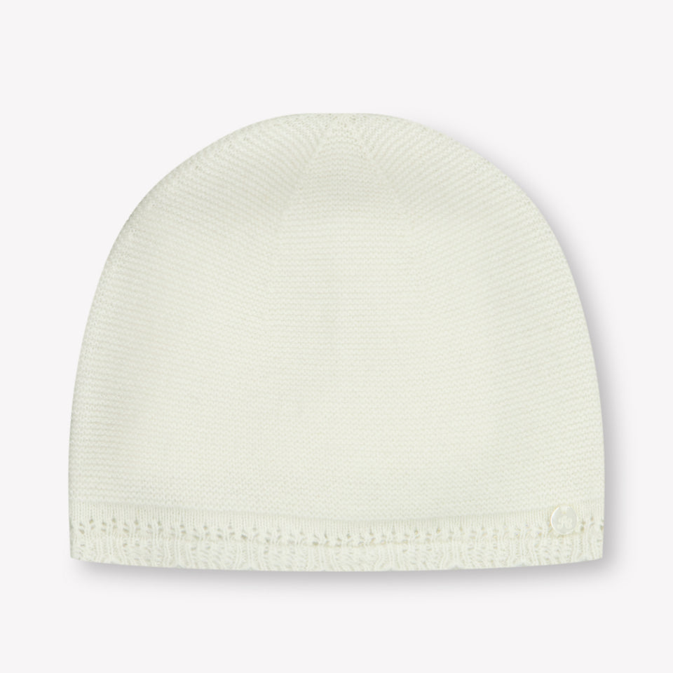 Tarte Et Chocolat Baby Girls Hat  Offwhite