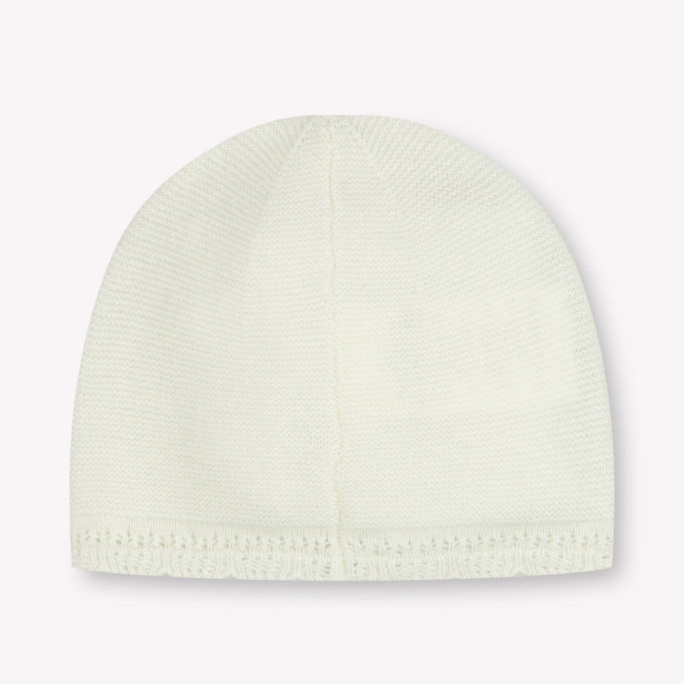 Tarte Et Chocolat Baby Girls Hat  Offwhite