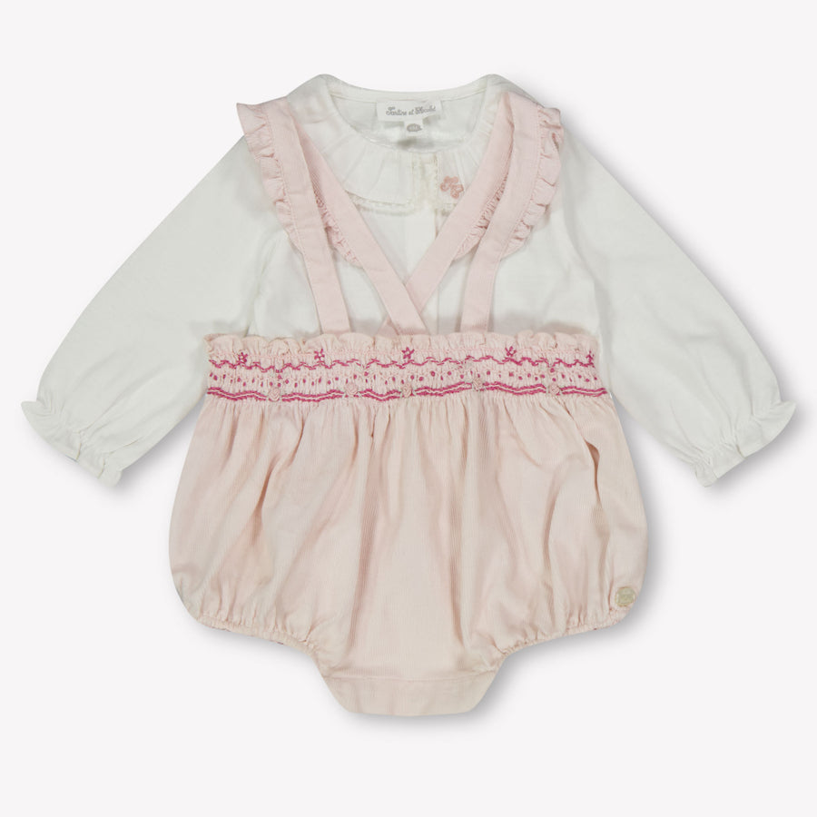 Tartine et Chocolat Baby Meisjes Setje In Licht Roze