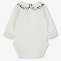 Tartine et chocolaat bébé Filles Romper en blanc
