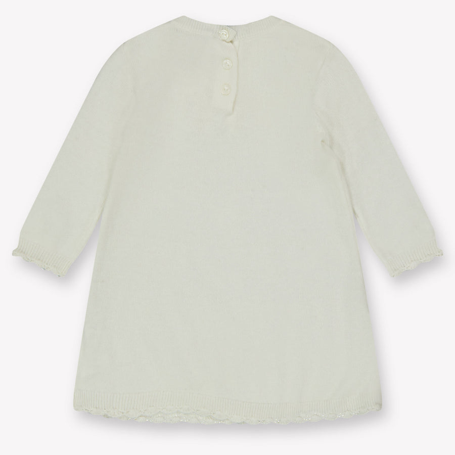 Tarte Et Chocolat Baby Girls Dress Offwhite