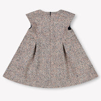 Tartine et Chocolat Baby Meisjes Jurk In Licht Roze