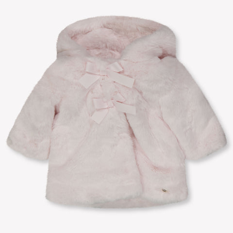 Tartine et chocolat baby boy chaqueta de piel falsa en Blanco Roto