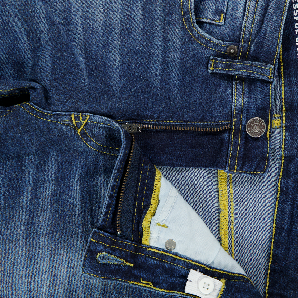 Diesel Niño Chicos Vaquero En Azul