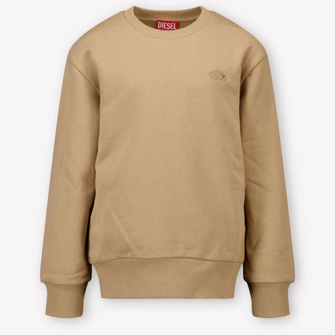 Diesel Kids Boys Sweater  Beige