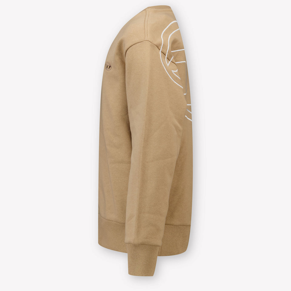 Diesel Kids Boys Sweater  Beige