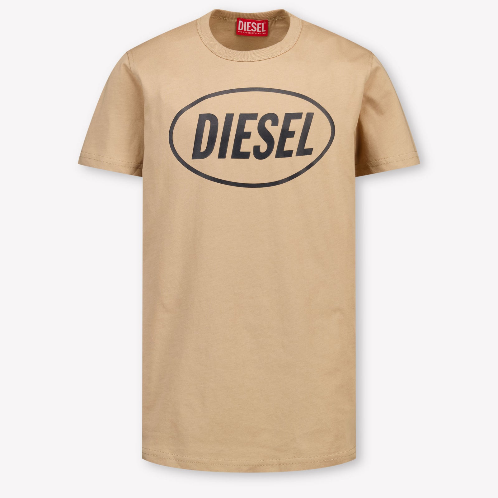 Diesel Kinder Jungen T-Shirt Beige