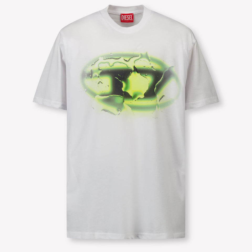 Diesel Kinder Jungen T-Shirt Weiß