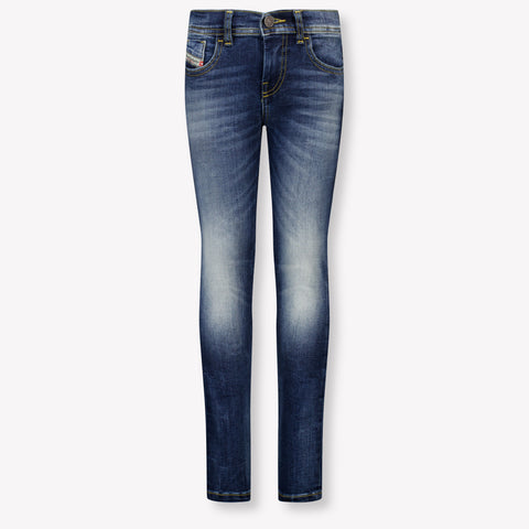 Diesel Ragazzo Ragazze Jeans In Blu