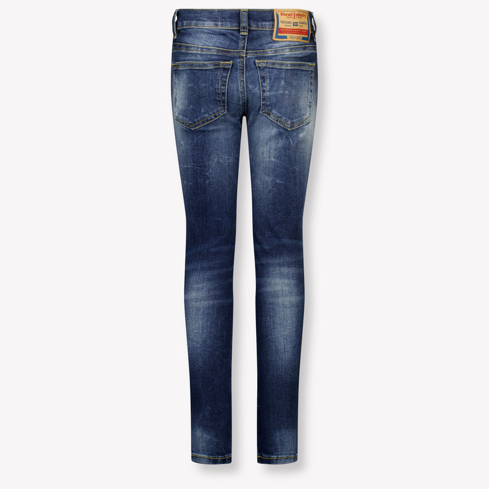 Diesel Ragazzo Ragazze Jeans In Blu