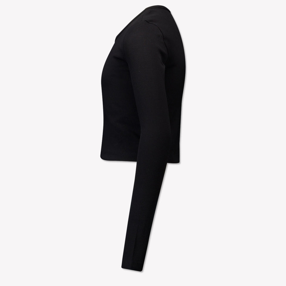 Diesel Niño Chicas Camiseta en Negro