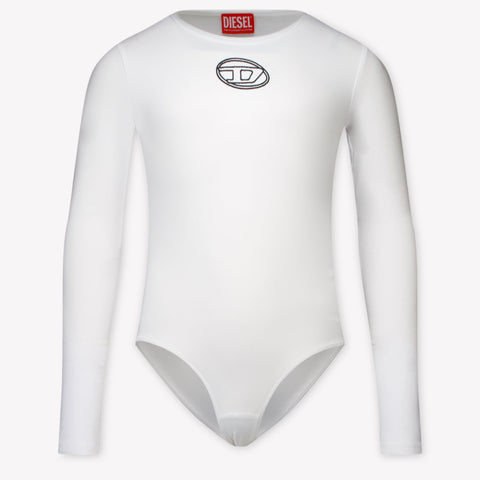 Diesel Kids Girls  T-Shirt White