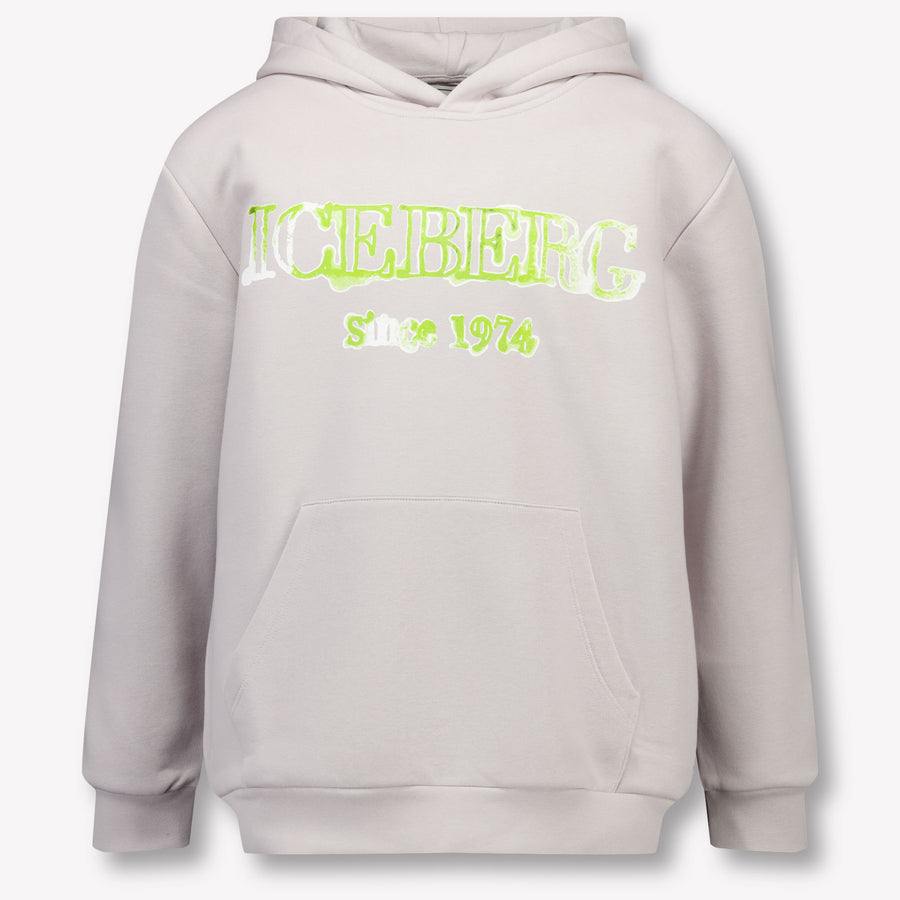 Iceberg Kinder Jungen Pullover Hellgrau