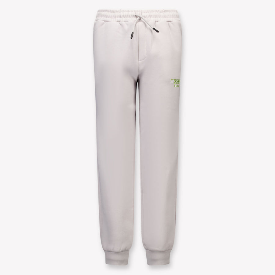 Iceberg Enfant Garçons Pantalon Gris Clair