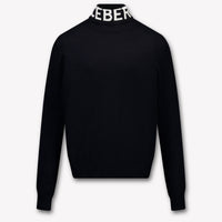 Iceberg Ragazzo Ragazzi Maglione in Nero