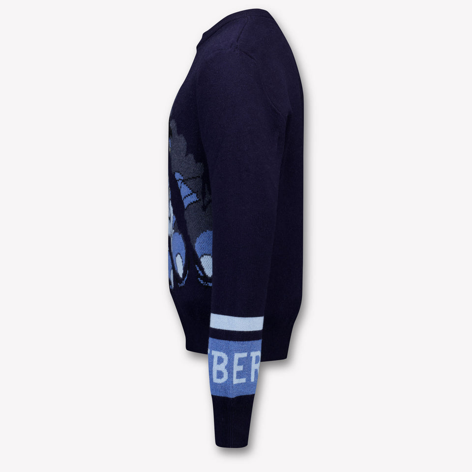 Iceberg Kinder Jongens Trui In Navy
