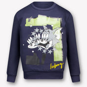 Iceberg Kinder Jongens Trui In Navy