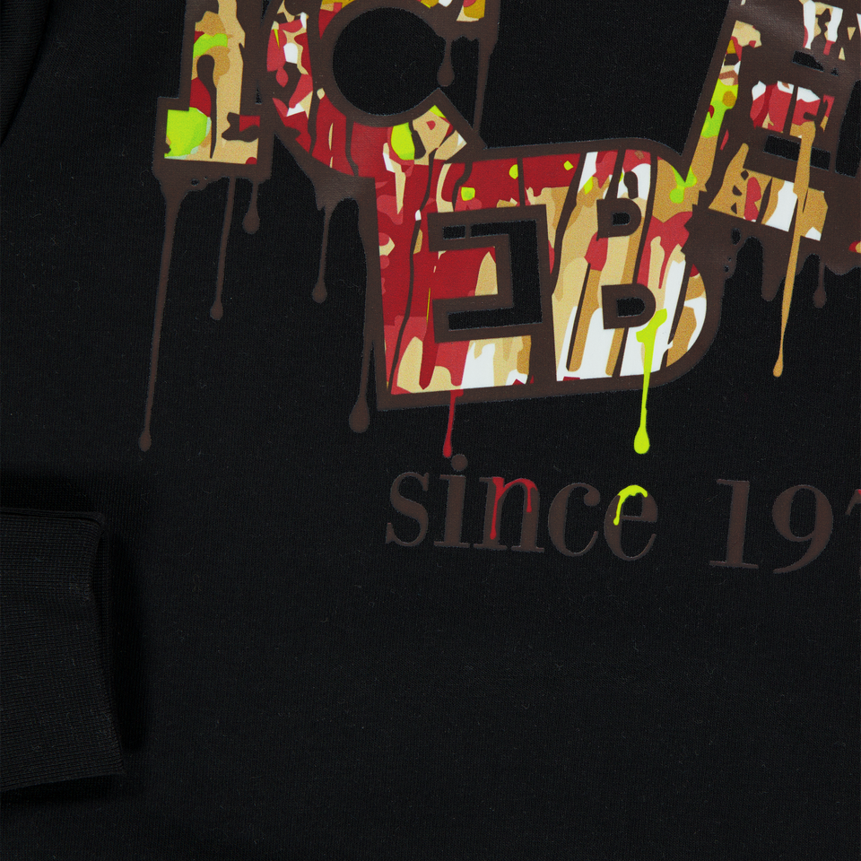 Iceberg Niño Chicos Suéter en Negro