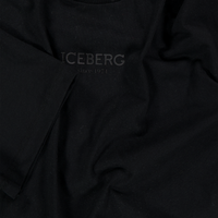 Iceberg Enfant Garçons T-shirt Noir