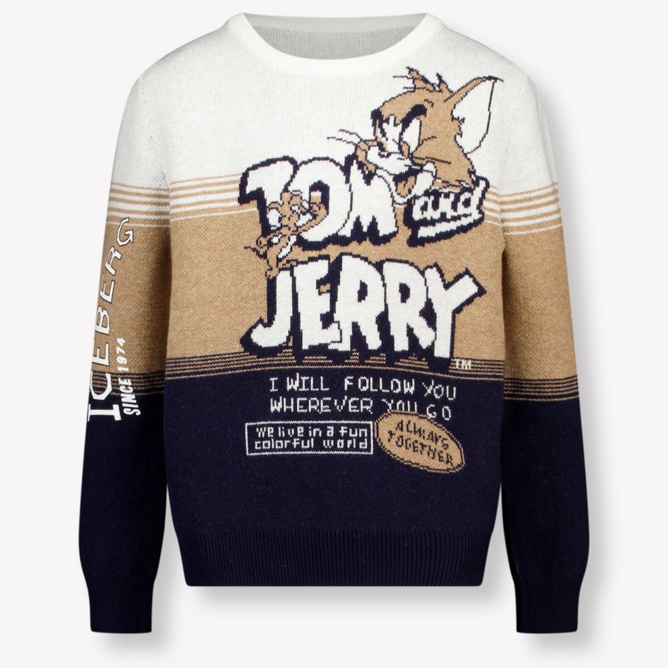 Iceberg Kinder Jongens Trui In Off White
