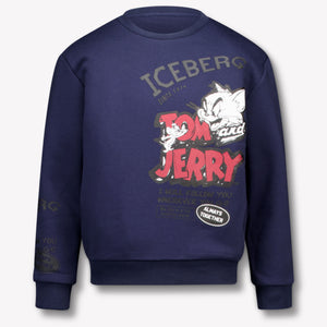 Iceberg Enfant Garçons Pull Navy