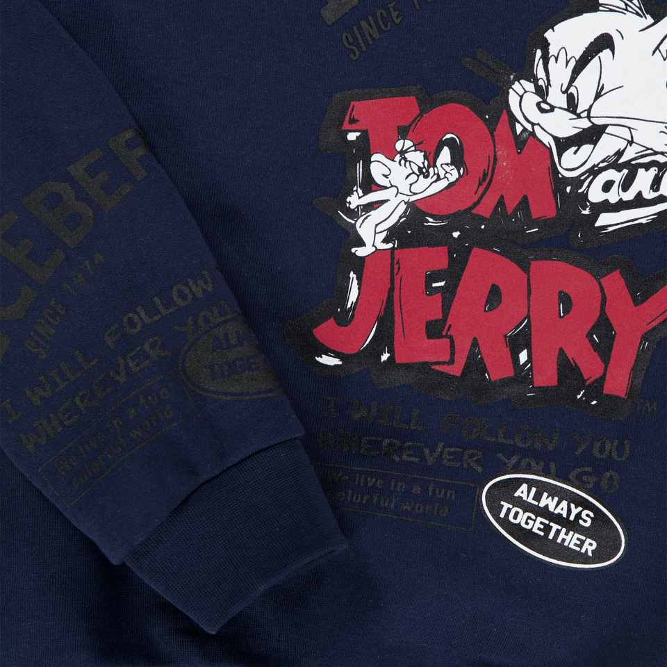 Iceberg Enfant Garçons Pull Navy