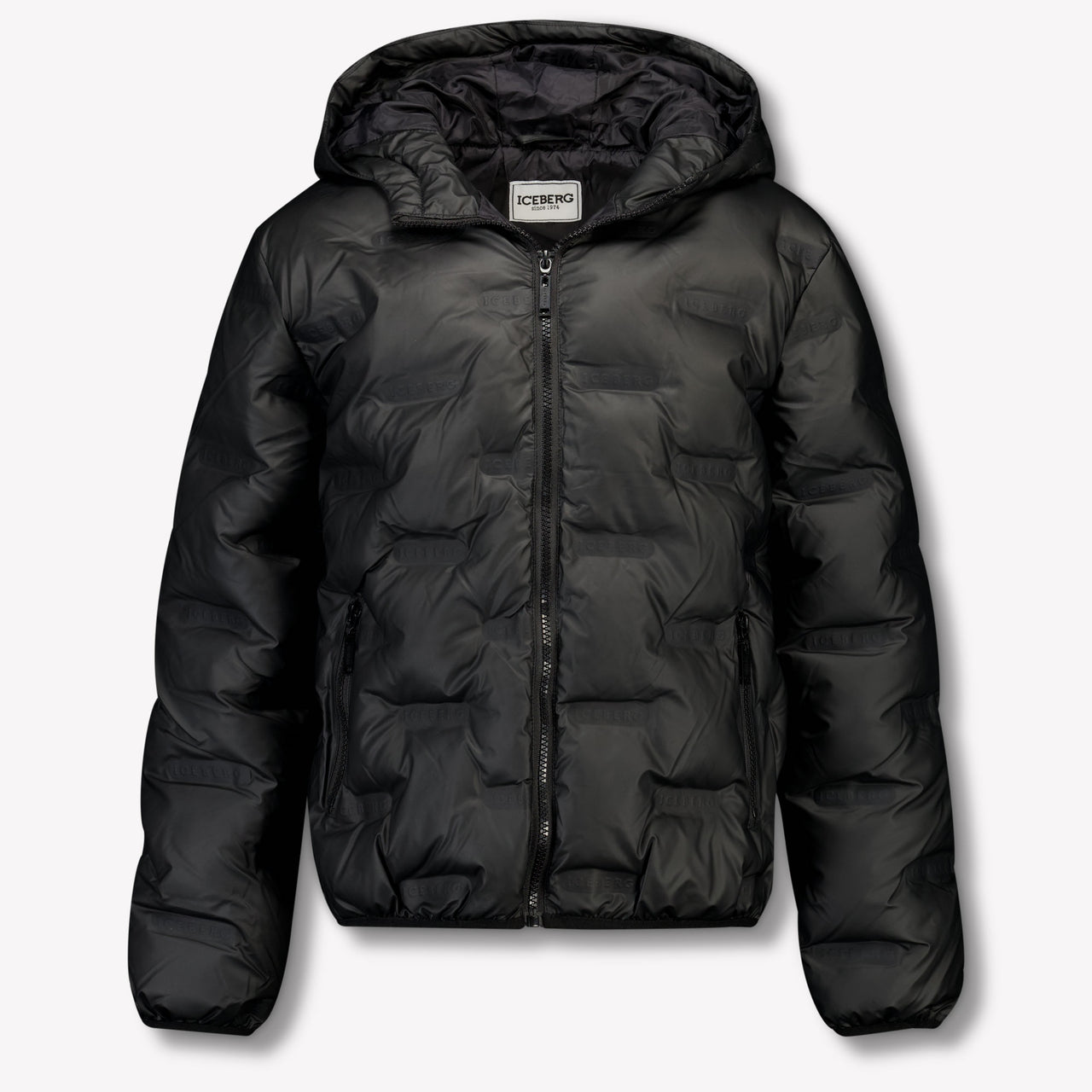 Iceberg Kinder Jungen Winterjacke Schwarz