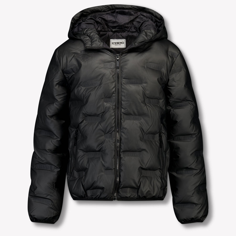 Iceberg Kinder Jungen Winterjacke Schwarz