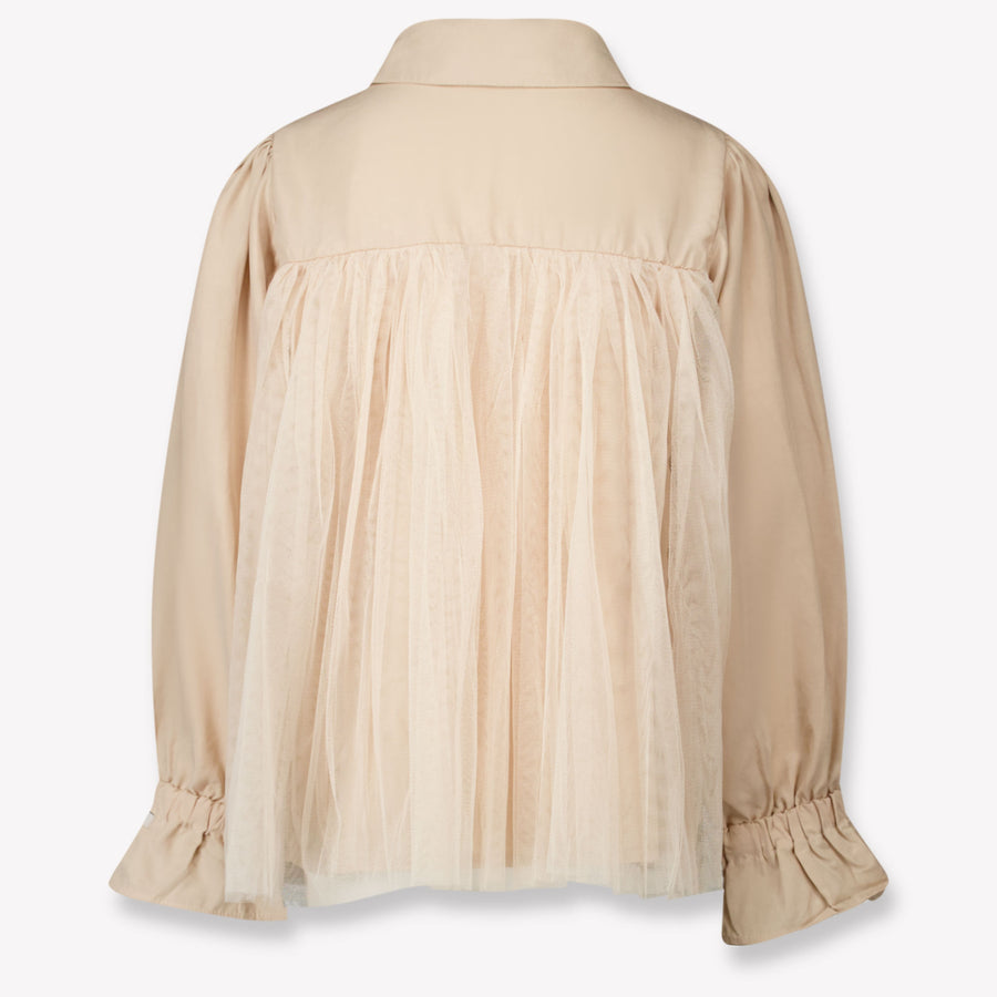 Donsje Amsterdam Kinder Filles Chemisier Beige Clair