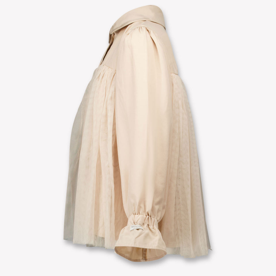 Donsje Amsterdam Kinder Filles Chemisier Beige Clair