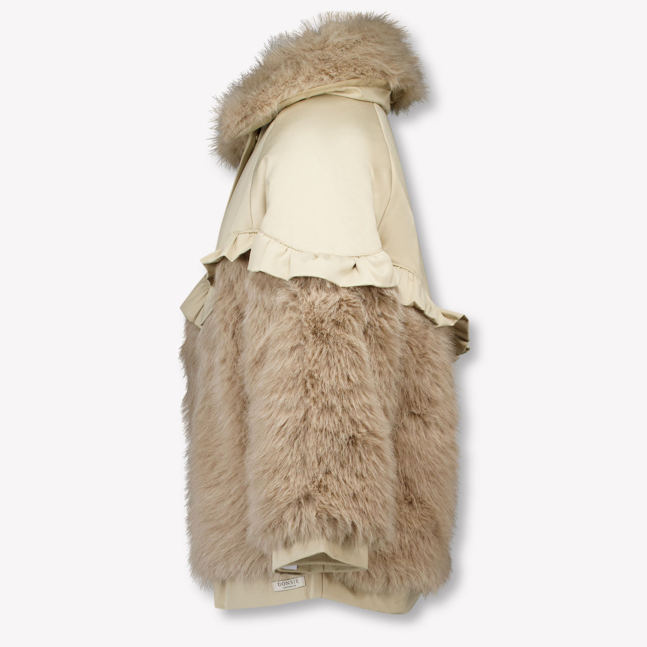 Donsje Amsterdam Kinder Filles Vestes en fausse fourrure Beige