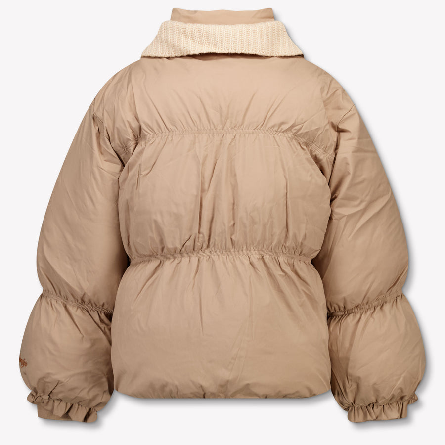 Donsje Amsterdam Kinder Meisjes Winterjas In Oud Roze