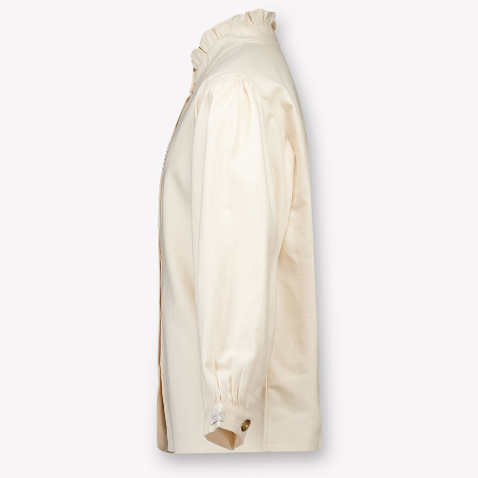 Donsje Amsterdam Kinder Filles Chemisier Beige Clair