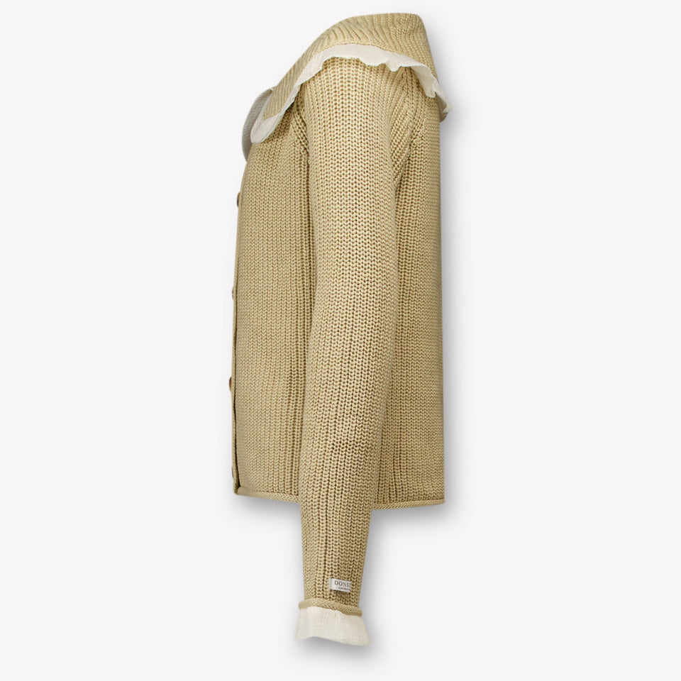 Donsje Amsterdam Kinder Ragazze Maglia Taupe