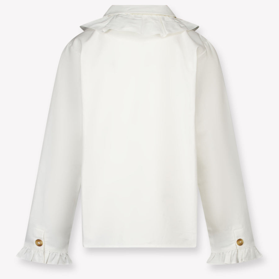 Donsje Amsterdam Kinder Filles Blouse en blanc