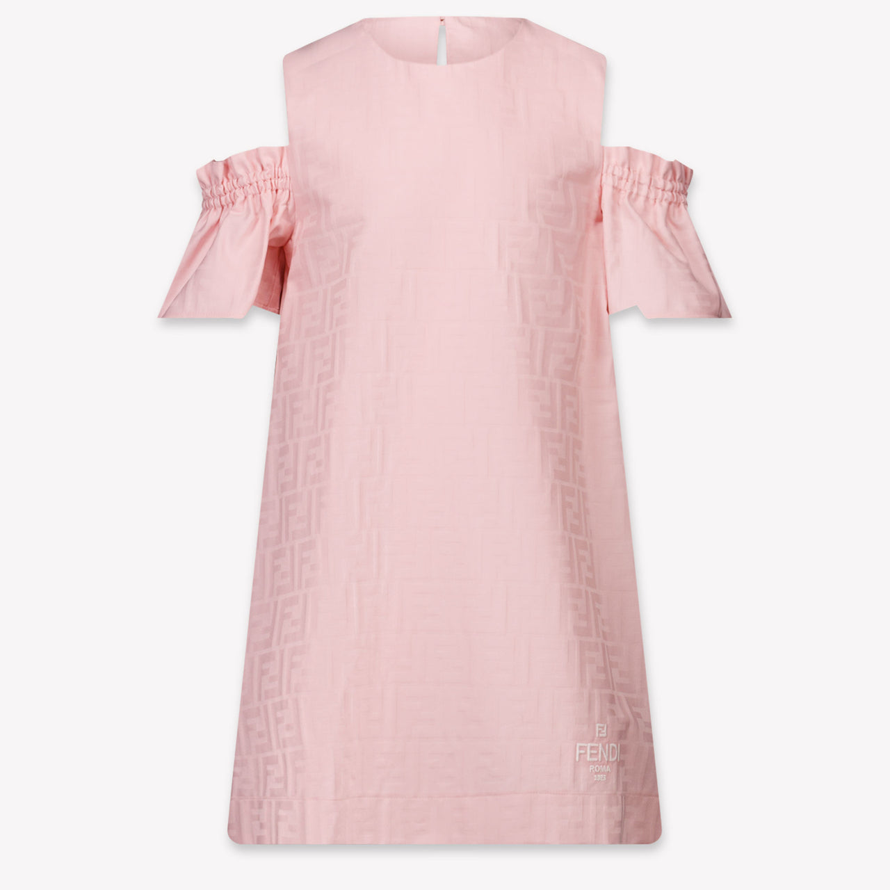 Fendi Enfant Filles Robe Rose Léger