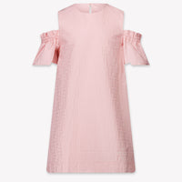 Fendi Enfant Filles Robe Rose Léger