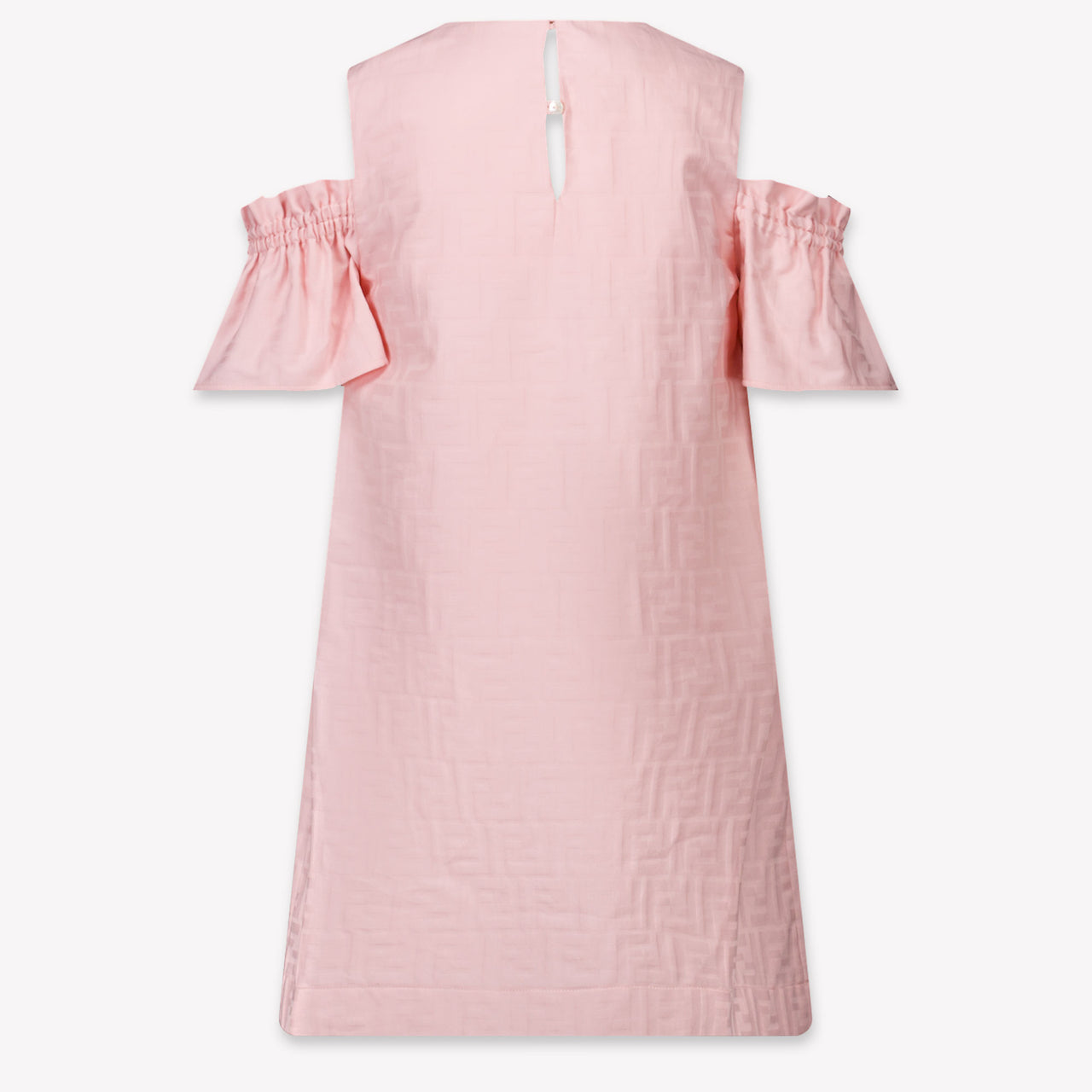 Fendi Enfant Filles Robe Rose Léger