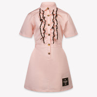 Fendi Enfant Filles Robe Rose Léger